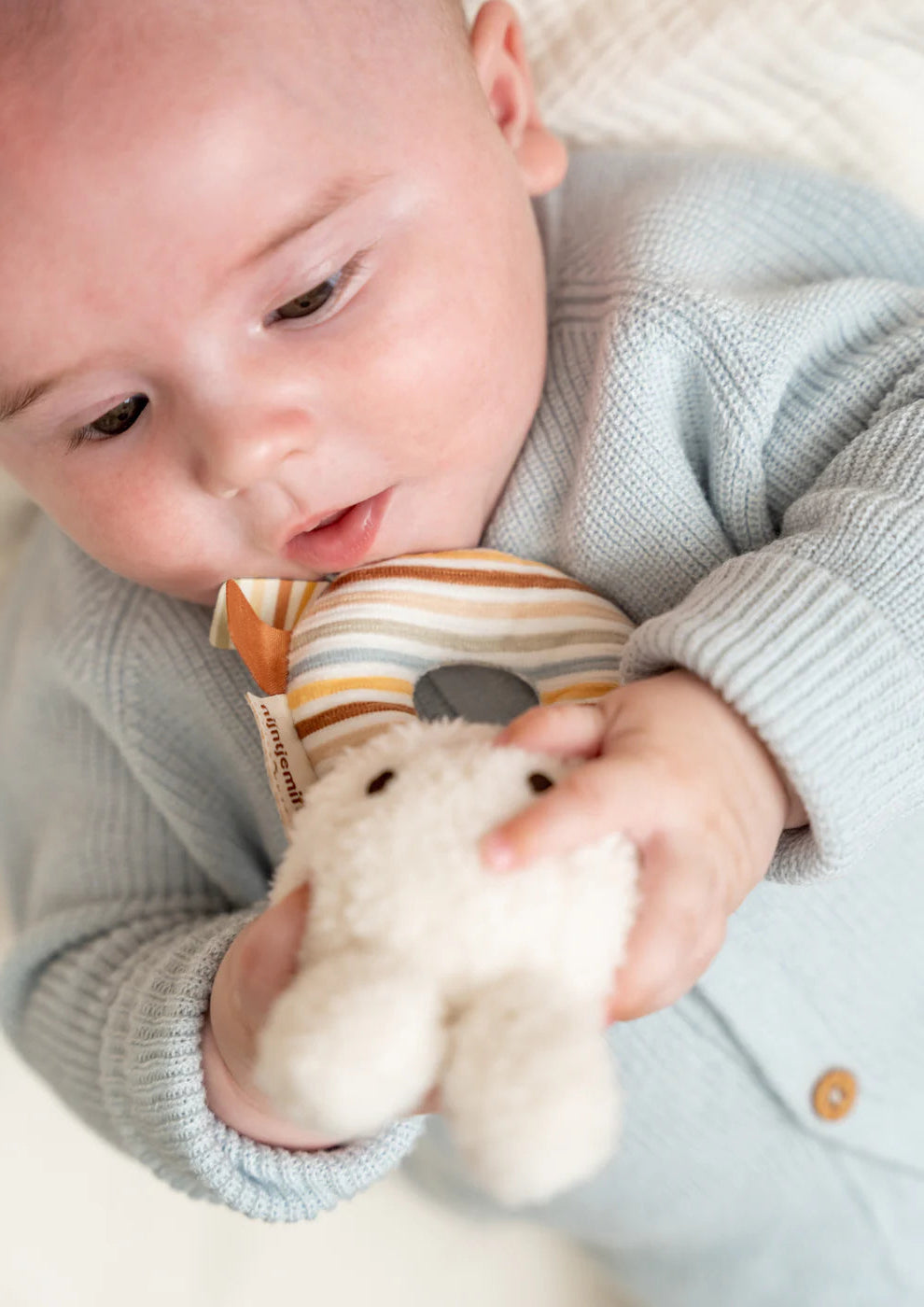 Miffy Rattle - Vintage Sunny Stripes