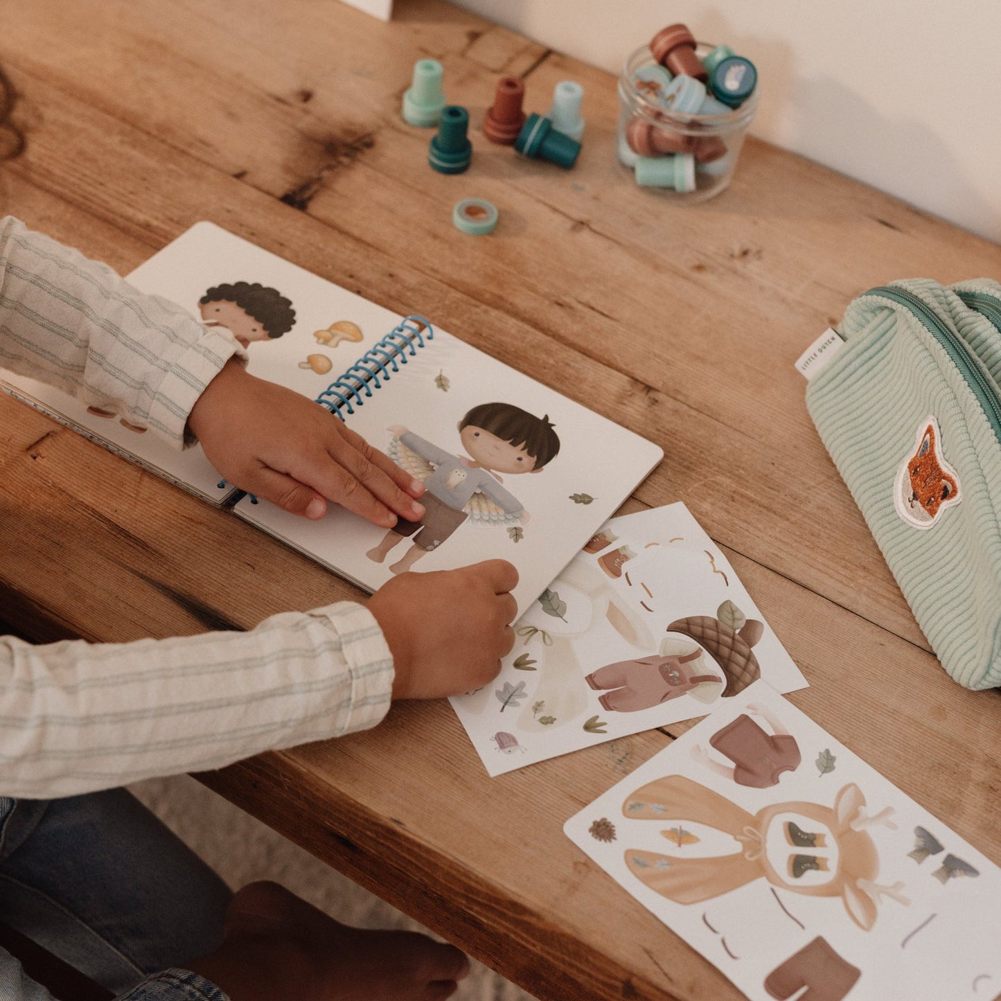 Dress Me Up Book - Forest Friends