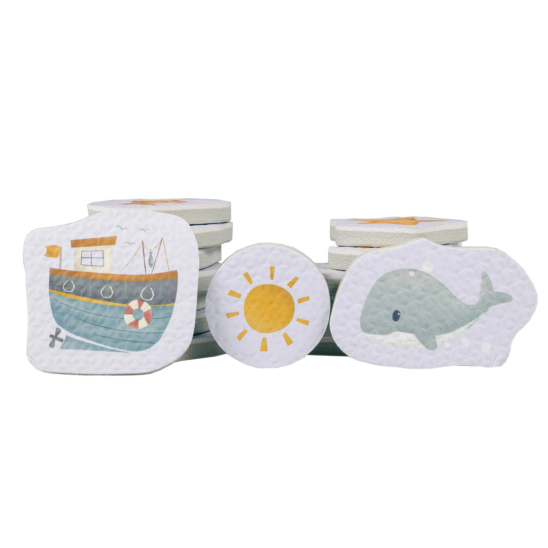 Little Dutch bath foam figures toy - sailors bay