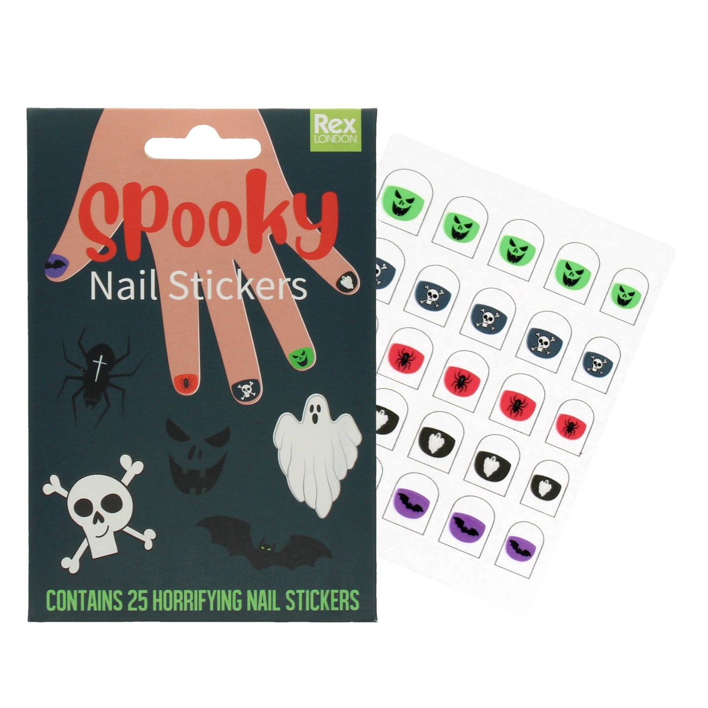 Children's nail stickers - Spooky Halloween