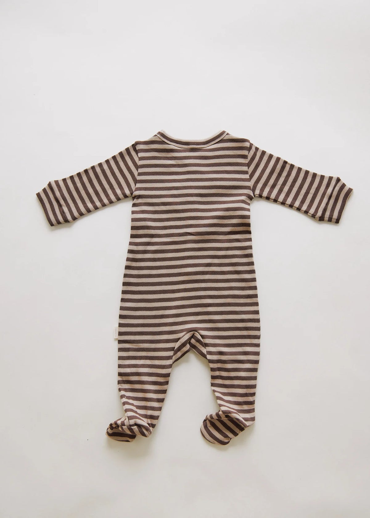 Milking It Acorn Stripe Onesie