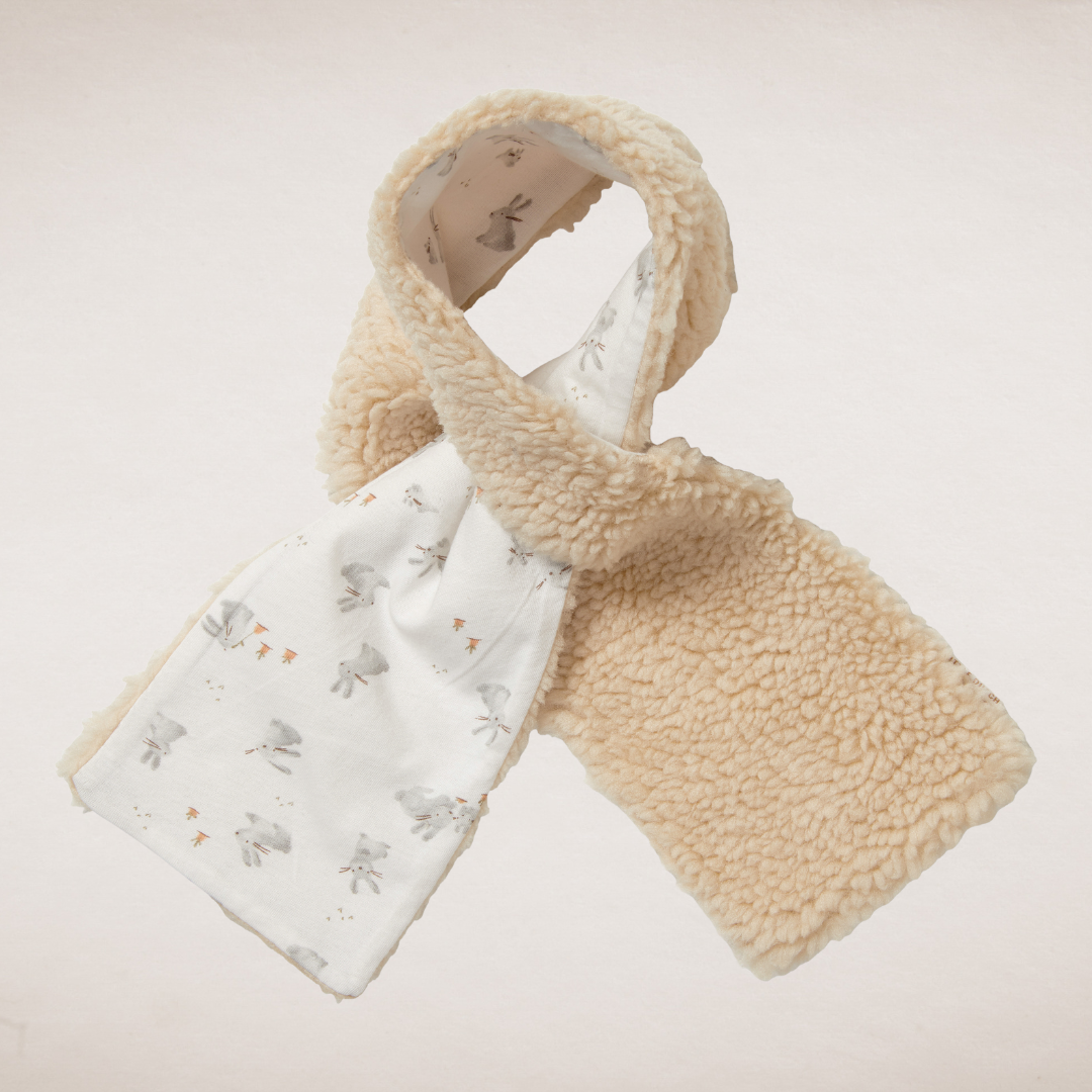 Teddy Scarf - Sand - Wilf & Friends