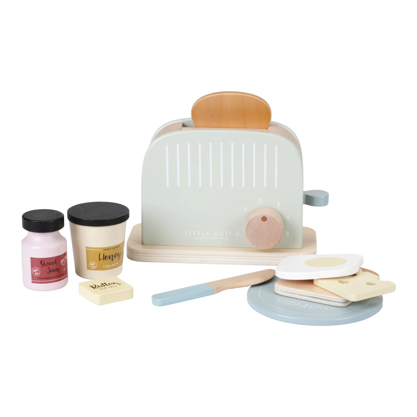 Little Dutch - Wooden Toaster Set - Wilf & Friends
