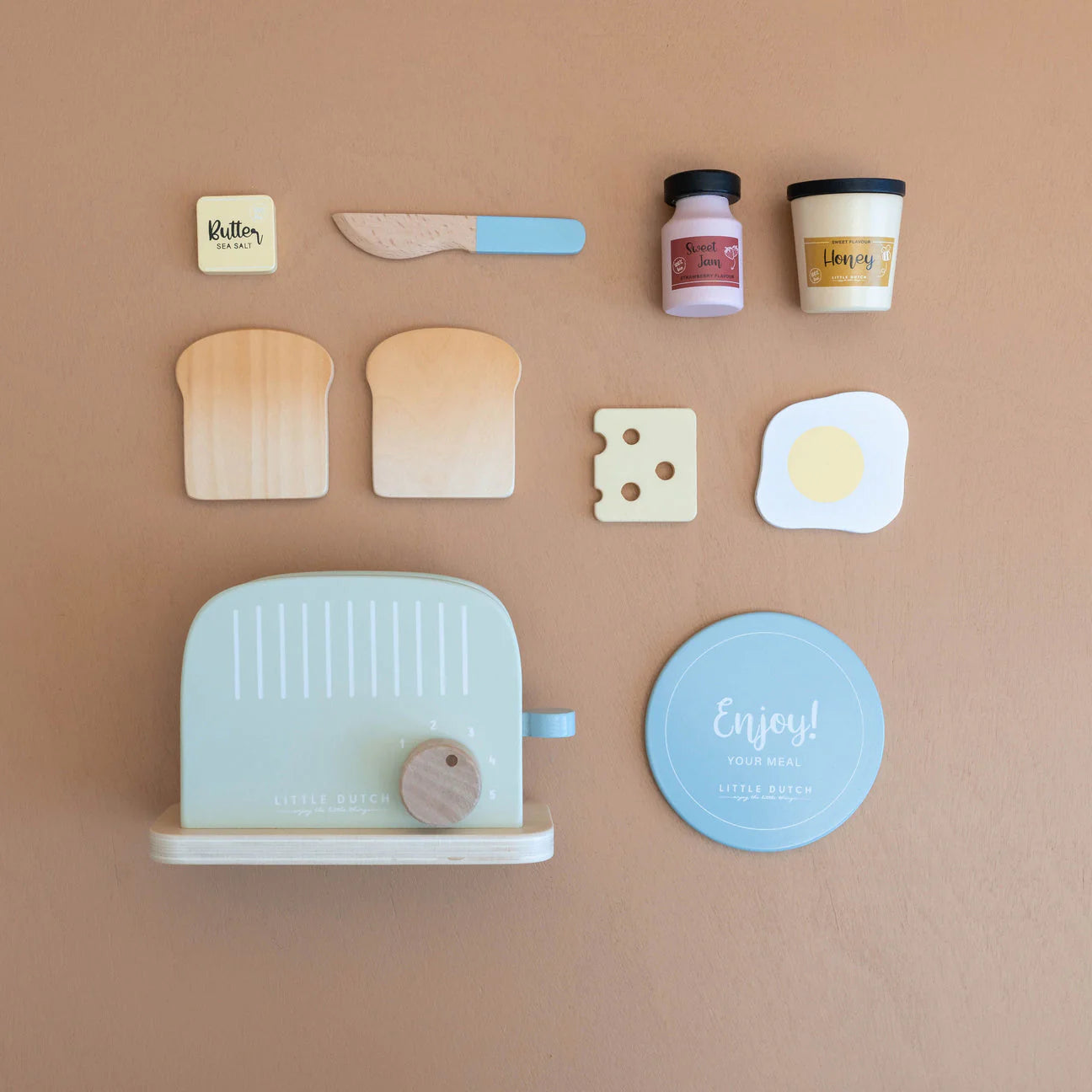 Little Dutch - Wooden Toaster Set - Wilf & Friends