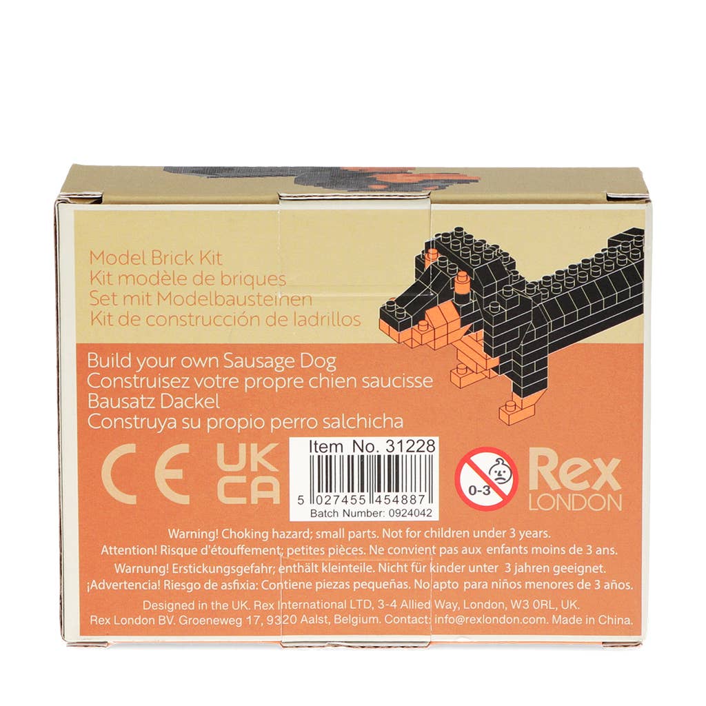 Build your own Sausage dog model