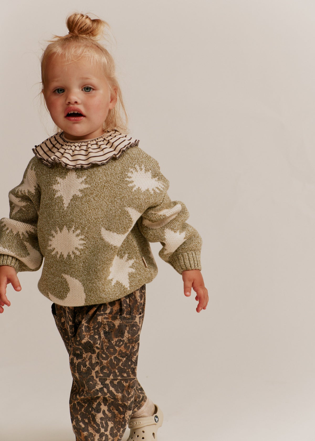 Claude & Co Cozmo Matcha Moon Star Sweater
