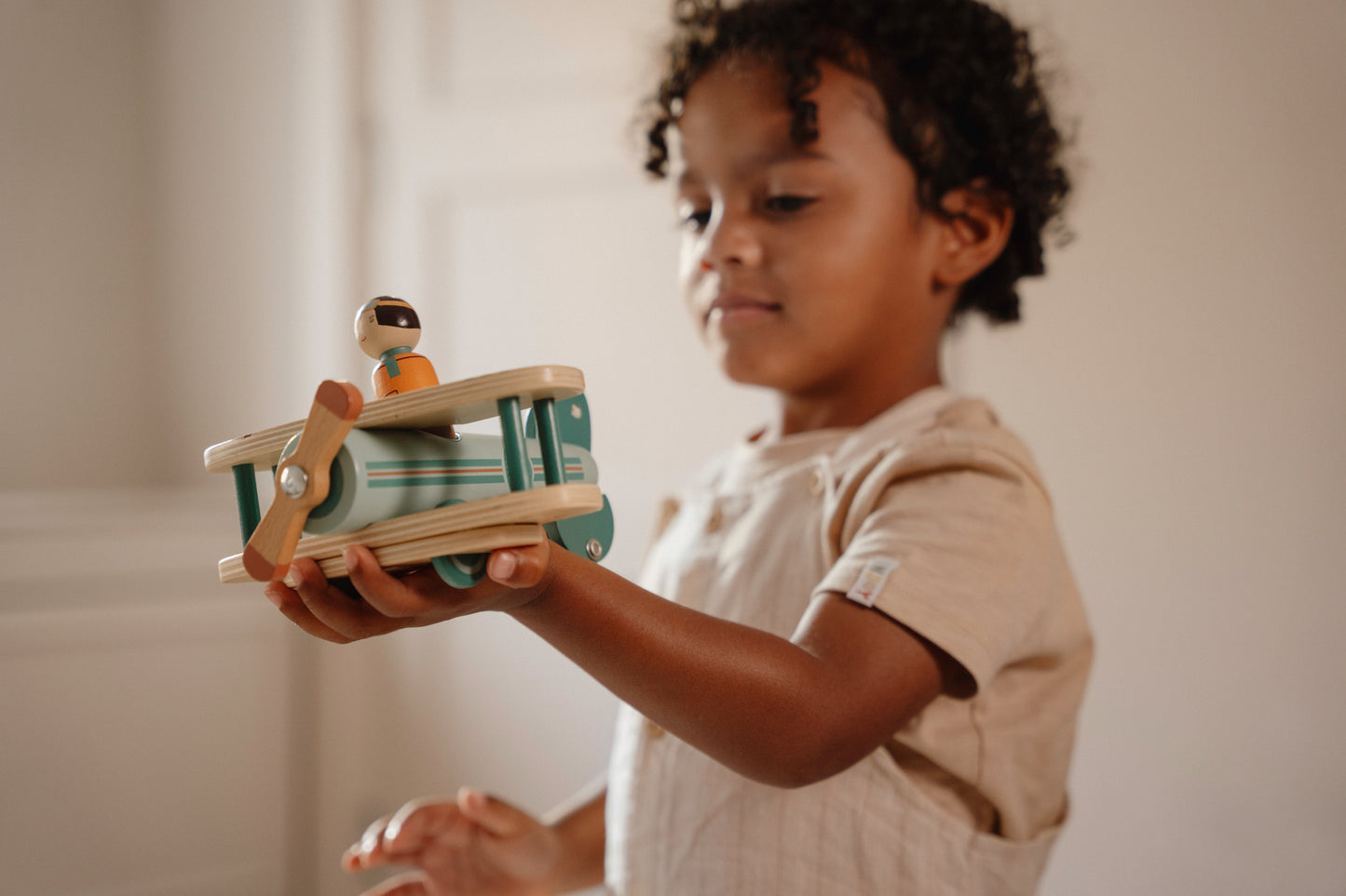 Little Dutch Wooden Aeroplane - Wilf & Friends