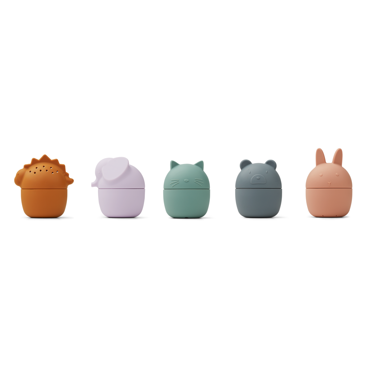 Liewood Gaby Bath Toys 5-pack - Wilf & Friends