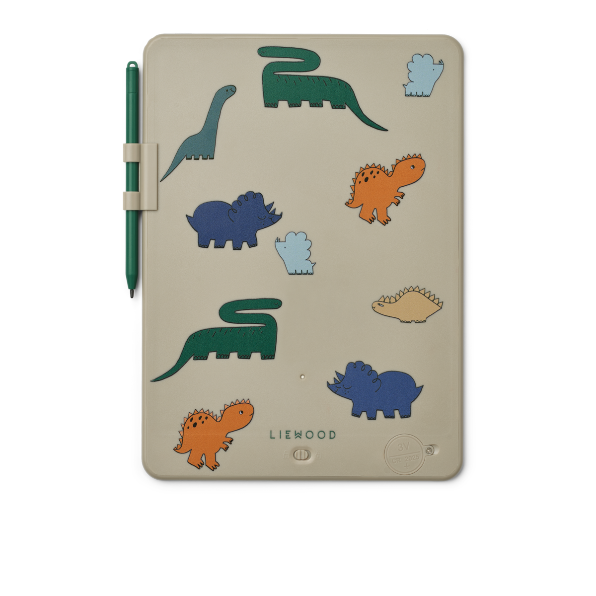Liewood Zora Drawing Board Dinosaurs / Mist