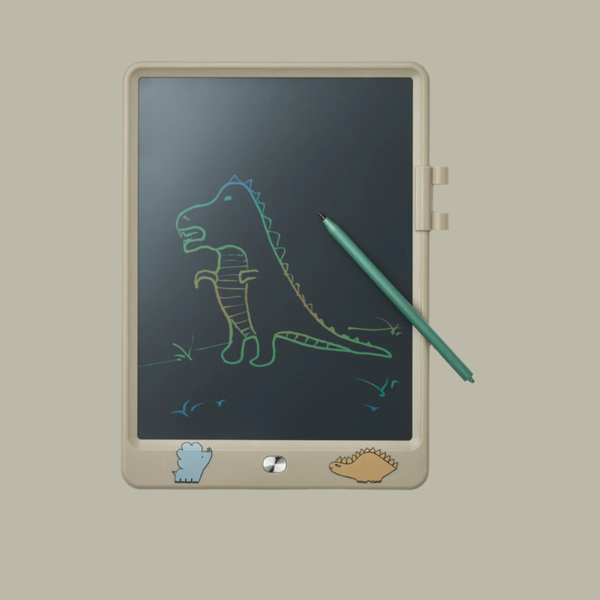 Liewood Zora Drawing Board Dinosaurs / Mist