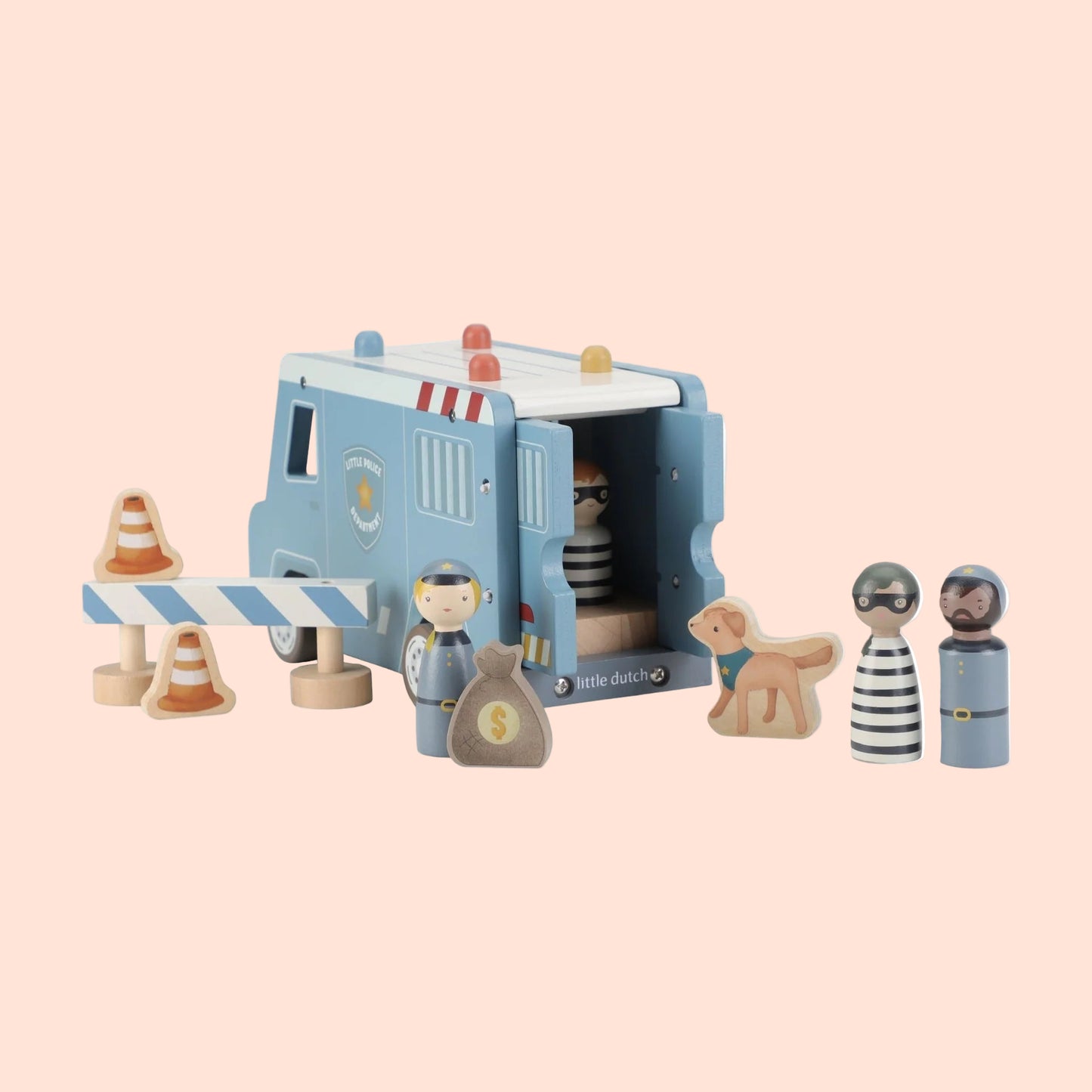 Little Dutch - Police Van Set