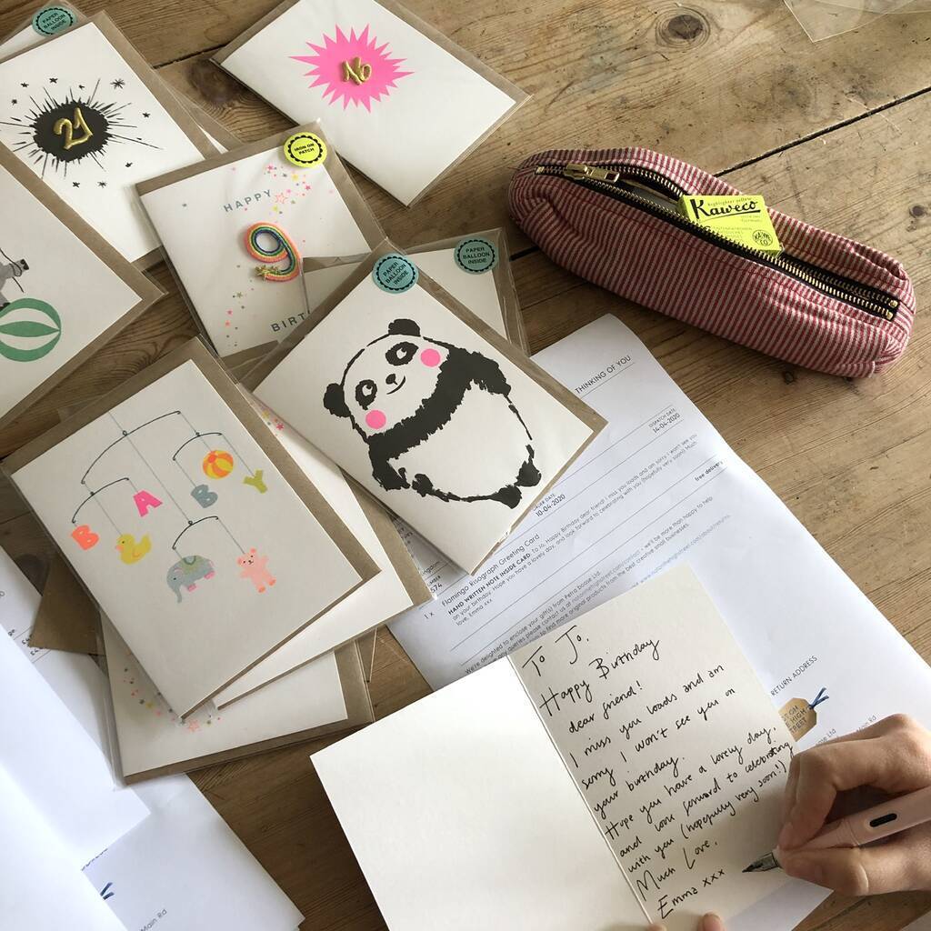 Robot birthday card - Zap! - Wilf & Friends