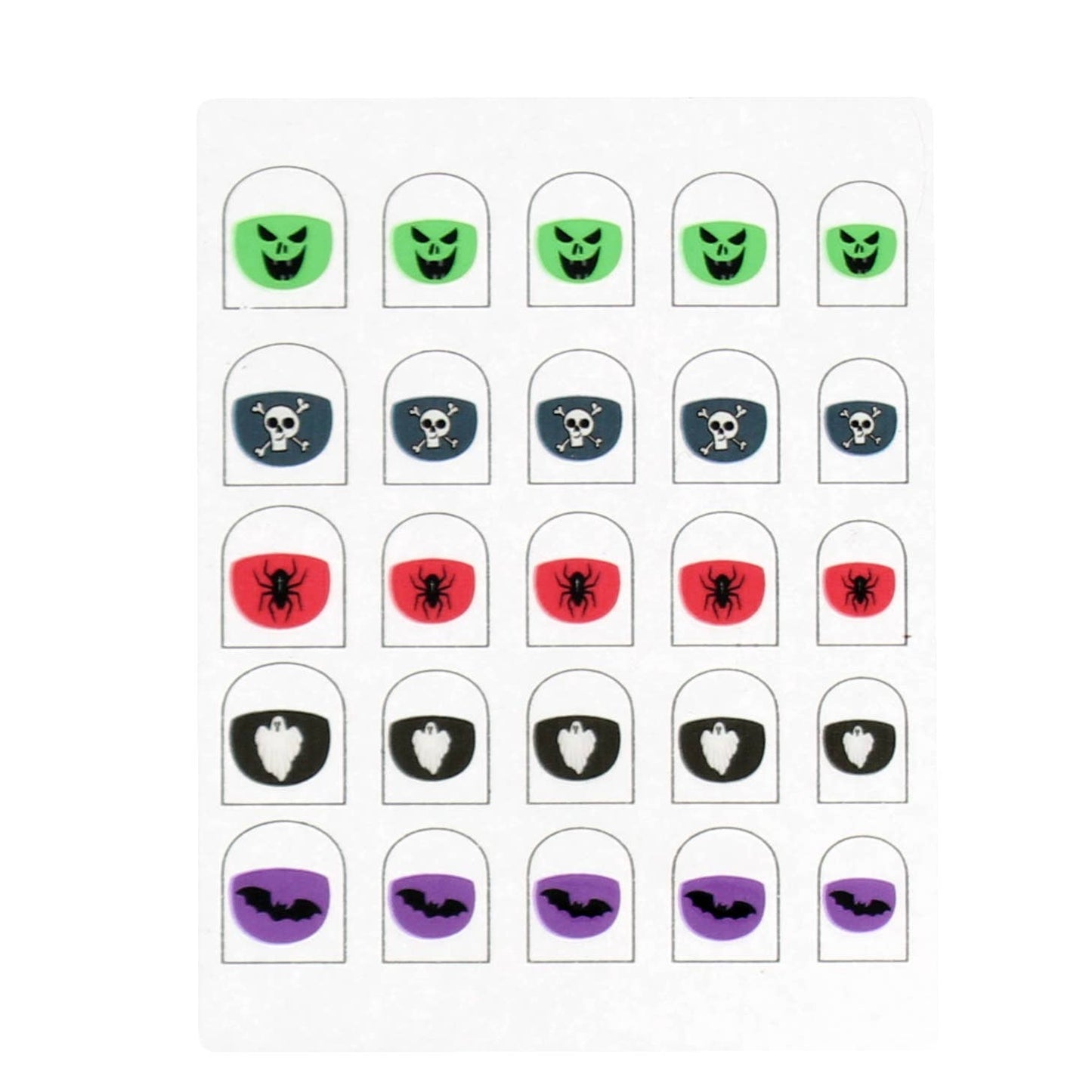 Children's nail stickers - Spooky Halloween