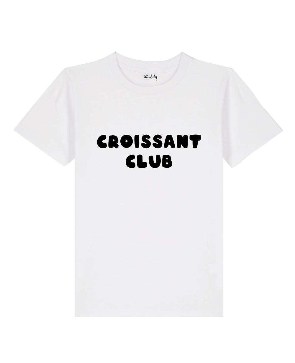 Croissant Club - White T-shirt - Wilf & Friends