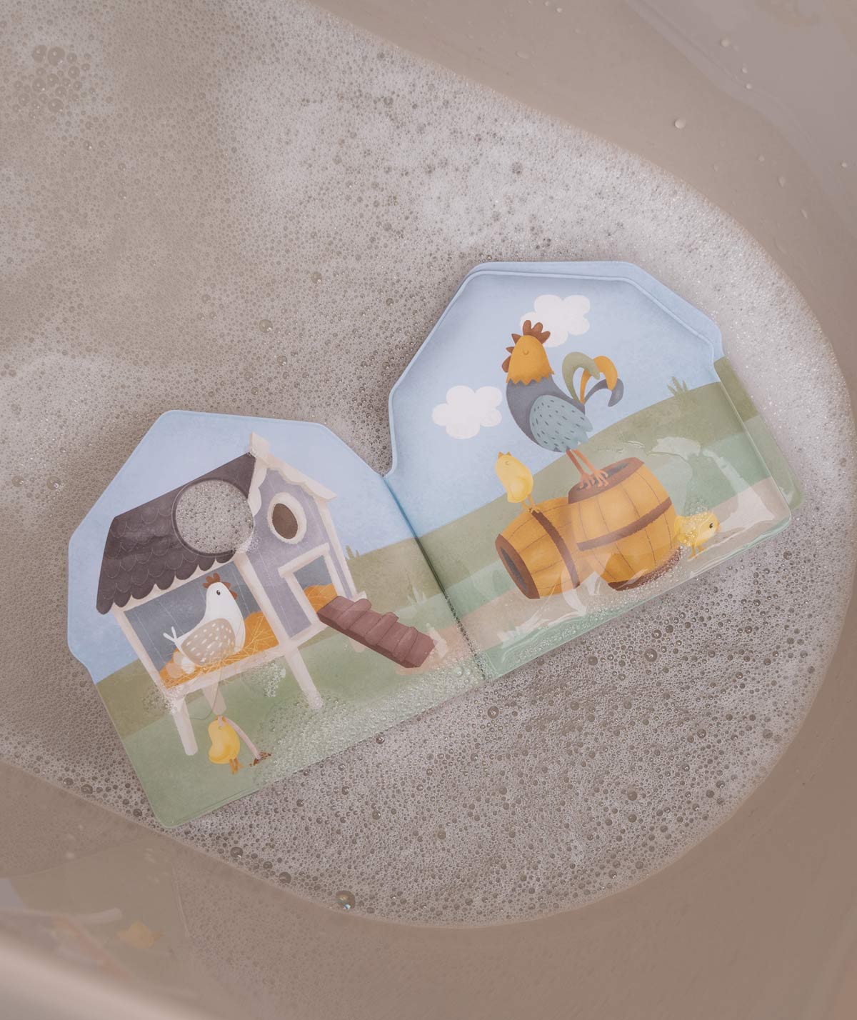 Little Dutch bath book - farm - Wilf & Friends