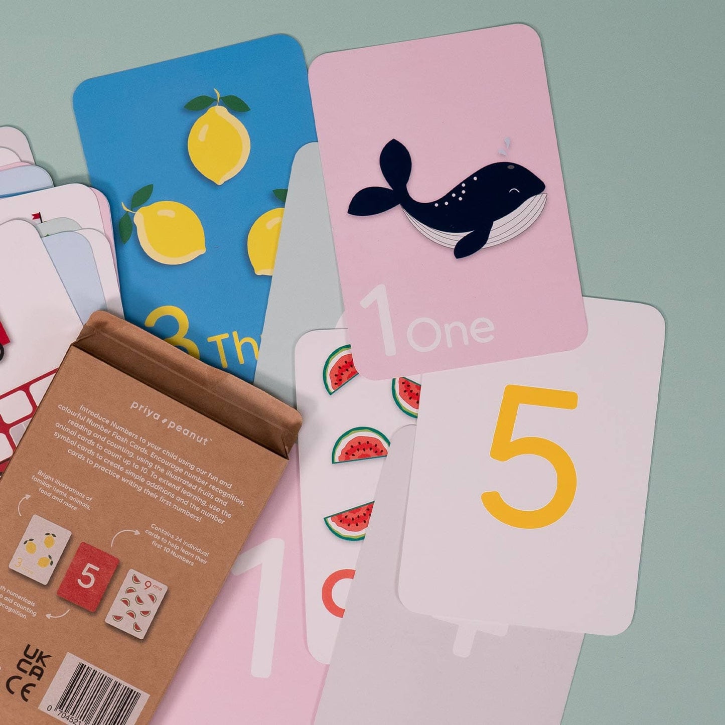 Number Flash Cards - Wilf & Friends