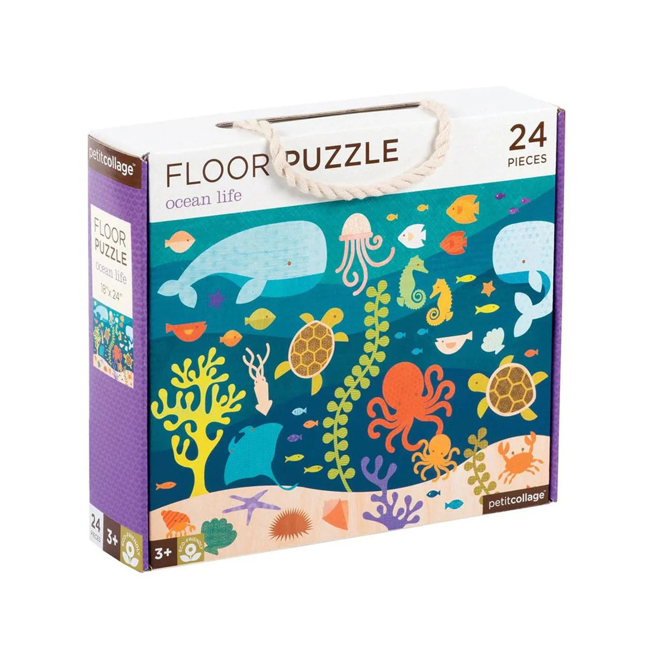Ocean Life Floor Puzzle - Wilf & Friends