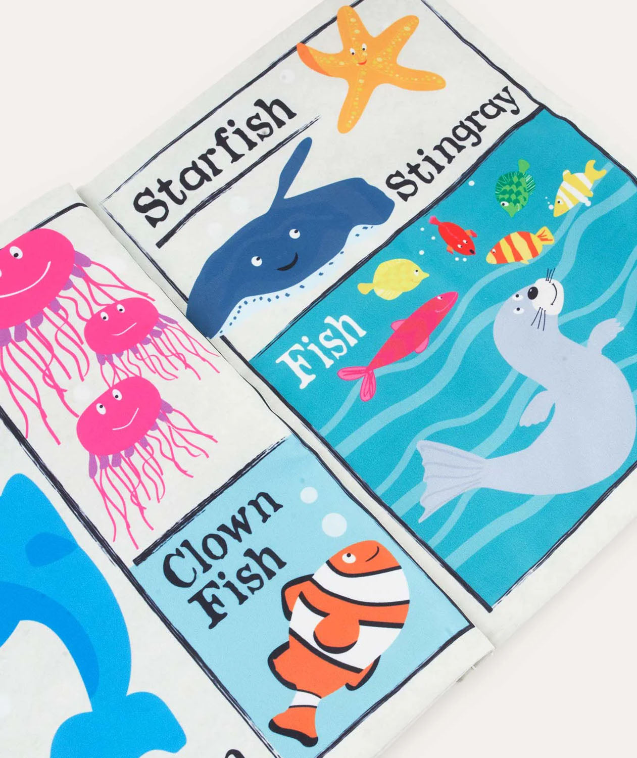 Crinkly newspaper (under the sea)