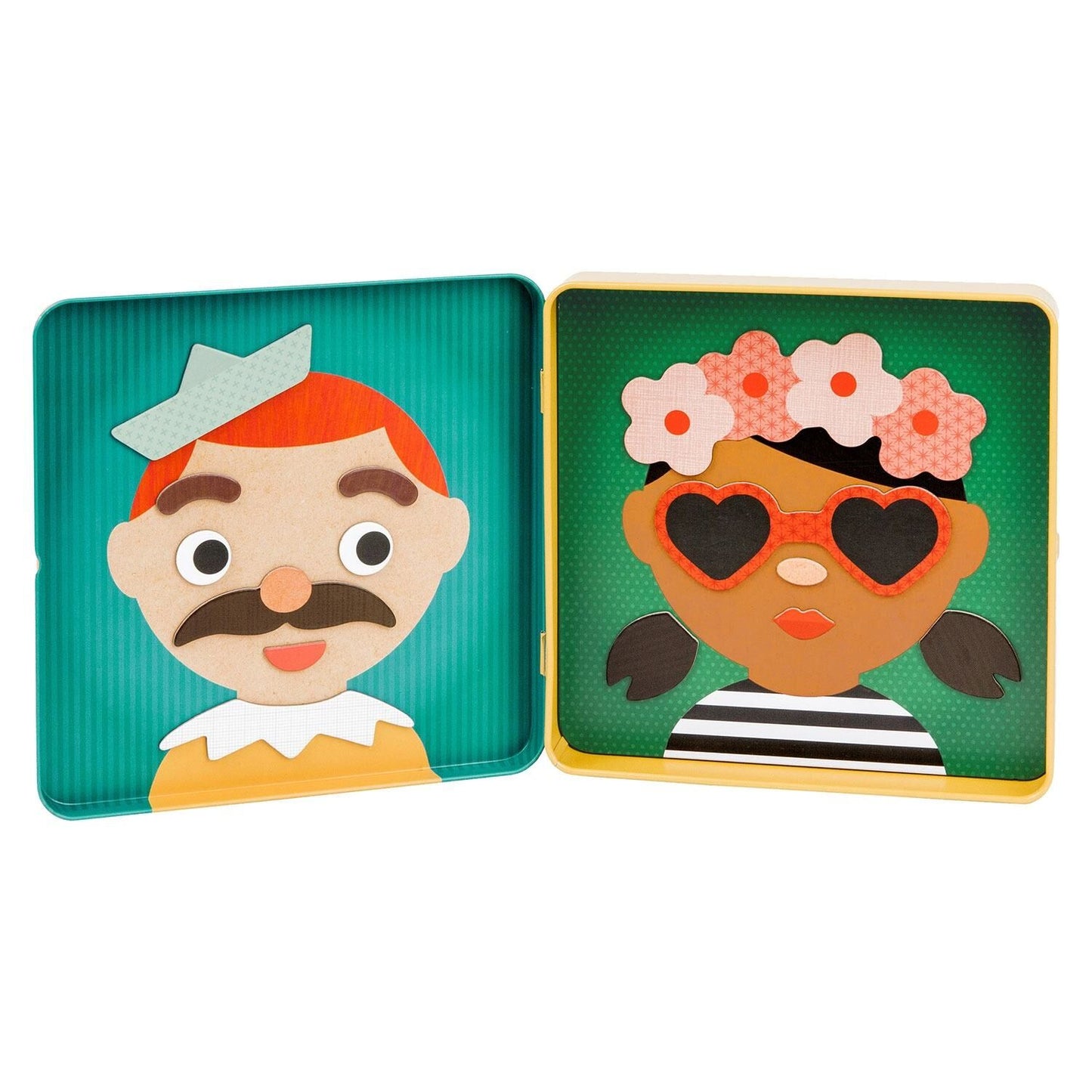 Funny Faces On The Go Magnetic Play Set - Wilf & Friends