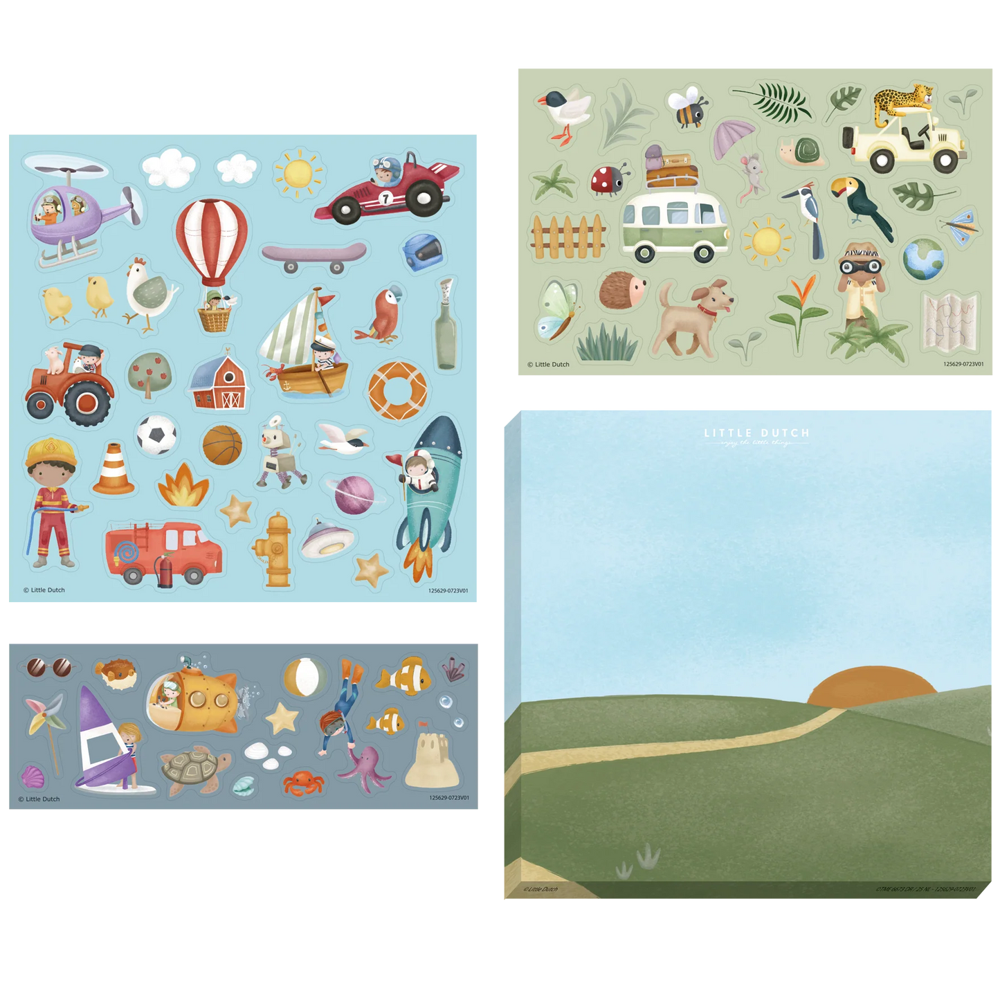 Sticker Set - Jim & Friends - Wilf & Friends