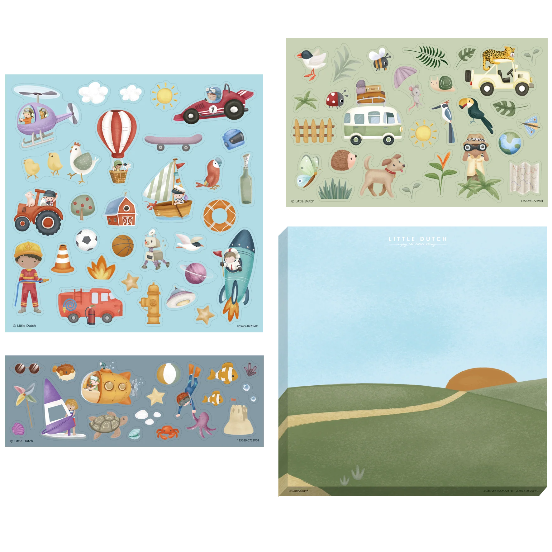 Sticker Set - Jim & Friends - Wilf & Friends
