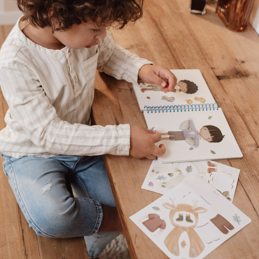 Dress Me Up Book - Forest Friends