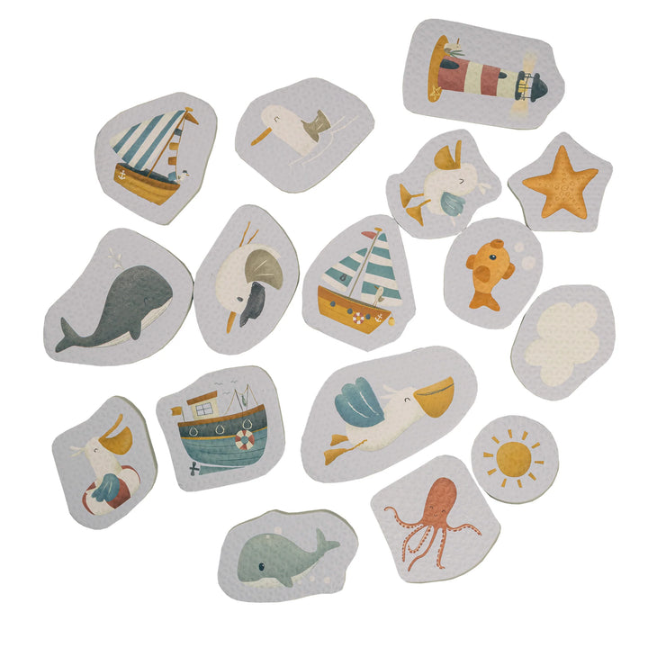 Little Dutch bath foam figures toy - sailors bay