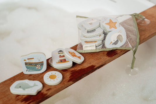 Little Dutch bath foam figures toy - sailors bay