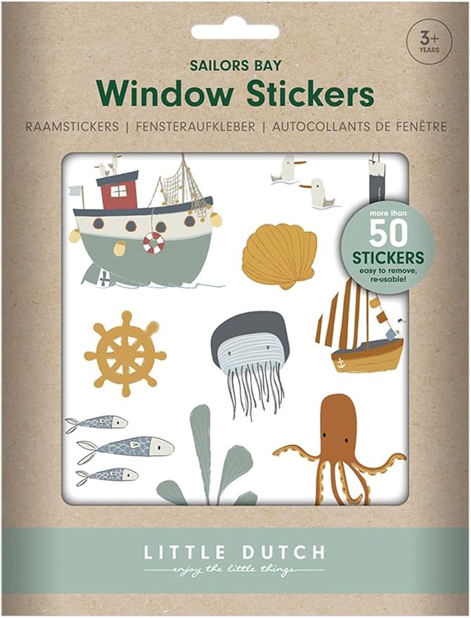 Little Dutch Window Sticker Set - Sailor's Bay