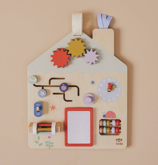 Just Bee Kids Wooden Busy Board FSC