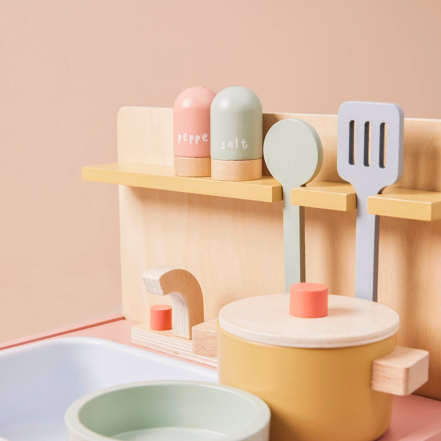 Just Bee Kids Wooden Table Top Kitchen (FSC)