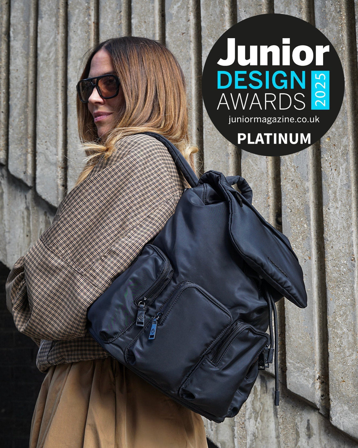 Alto Changing Backpack Black