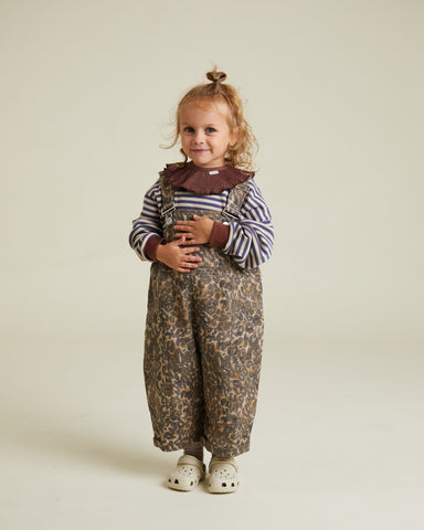 Leopard Print Blythe Dungaree