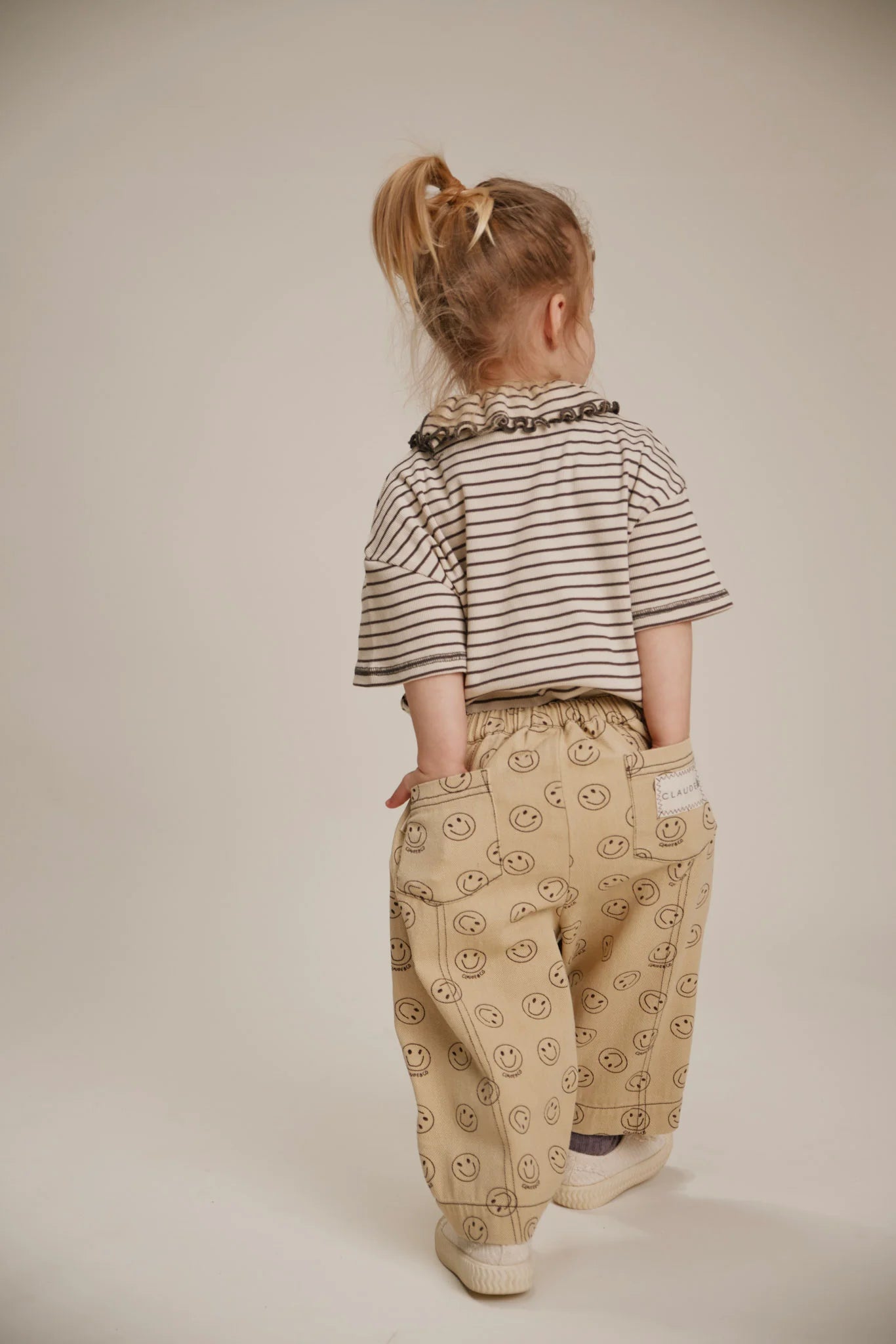 Rex Joy Butter Trouser Smiley Face