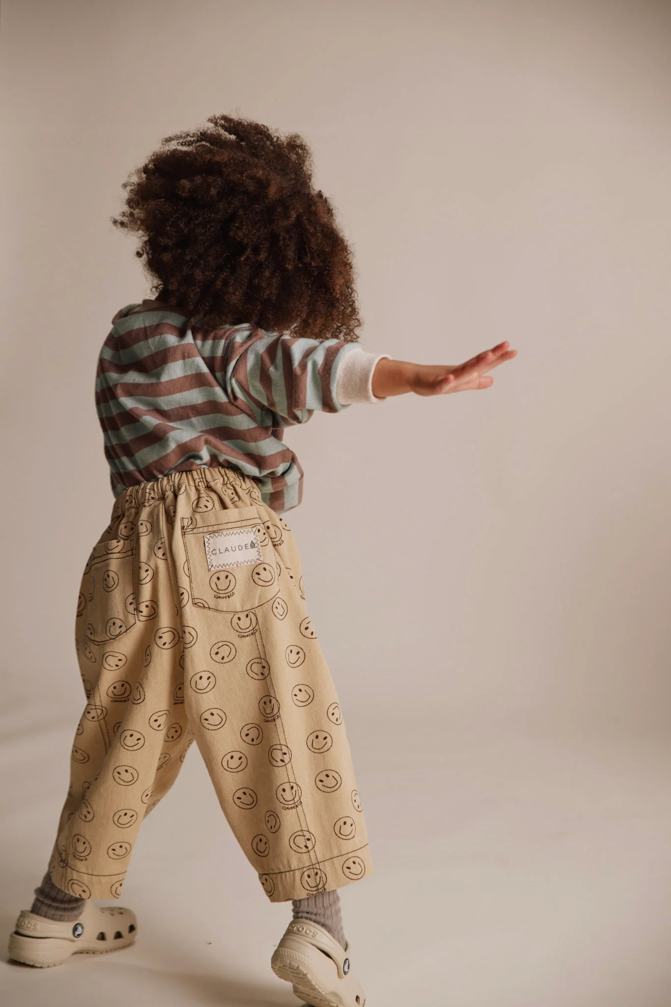 Rex Joy Butter Trouser Smiley Face