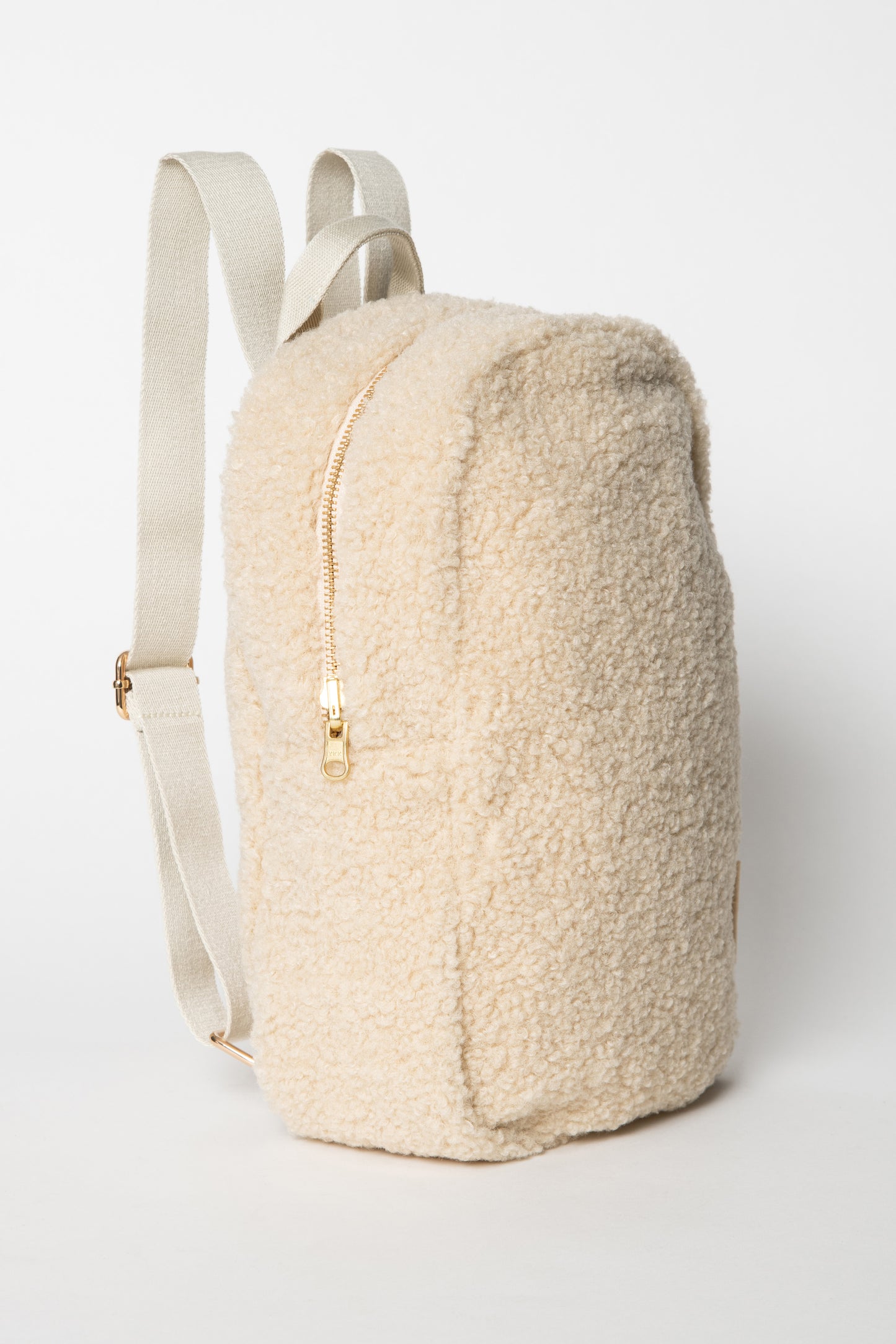 Teddy Mini Backpack - Ecru
