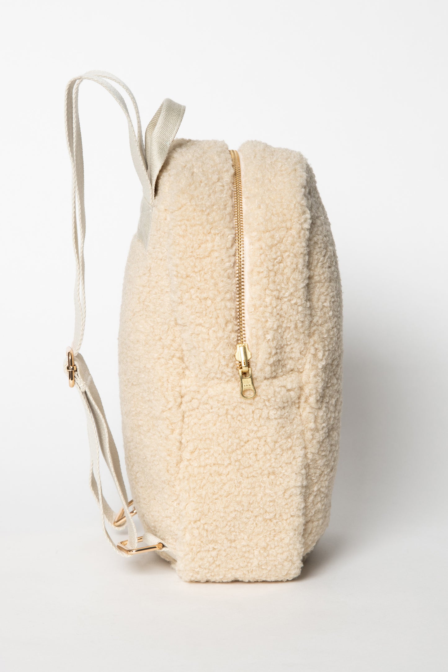 Teddy Mini Backpack - Ecru