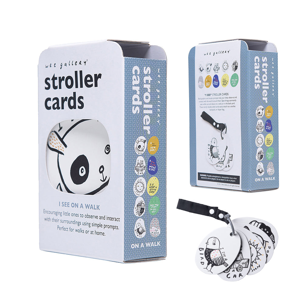 Sensory pram and travel cards - I see on a walk (0 months+)