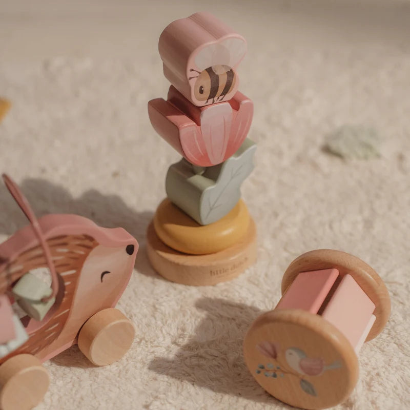 Little Dutch Wooden Toy Gift Box - Fairy Garden - 3 Sensory Toys