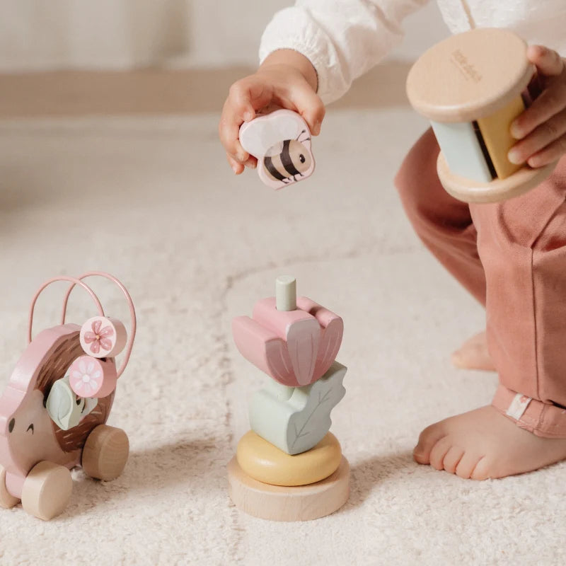 Little Dutch Wooden Toy Gift Box - Fairy Garden - 3 Sensory Toys