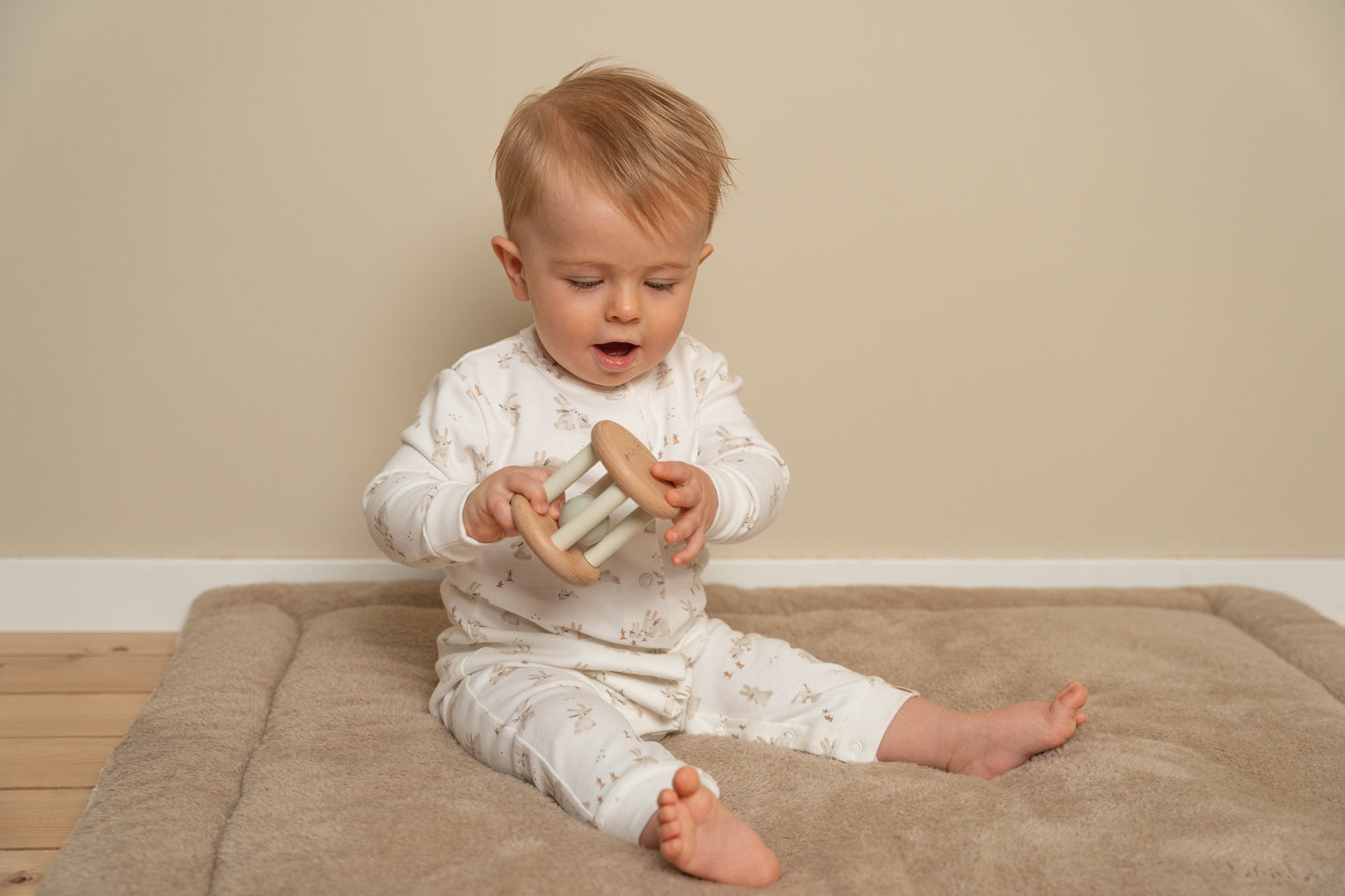 Little Dutch roller rattle - baby bunny
