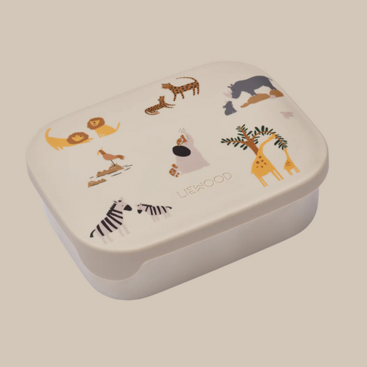 Liewood Arthur Printed Lunchbox All together / Sandy