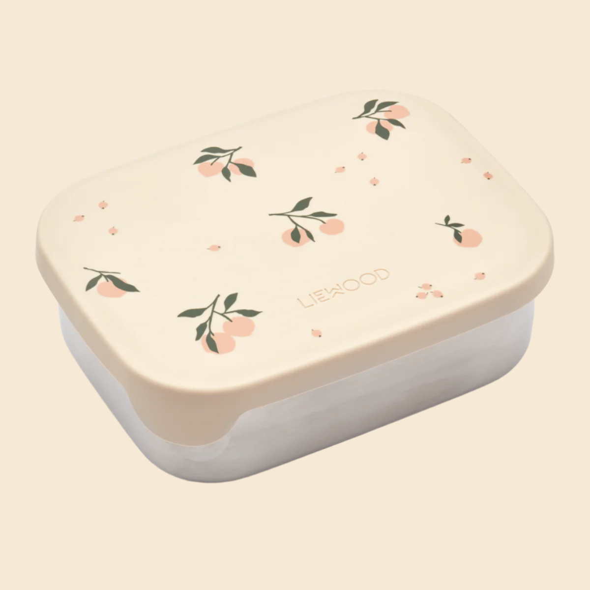 Liewood Arthur Printed Lunchbox Peach / Sea Shell Mix