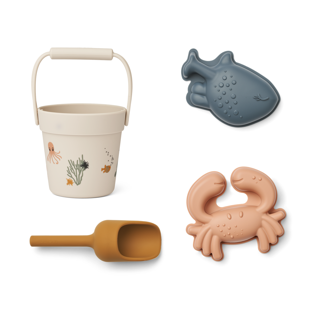 Liewood Kit Mini Sea Creature Beach Set Sea Creature / Sandy