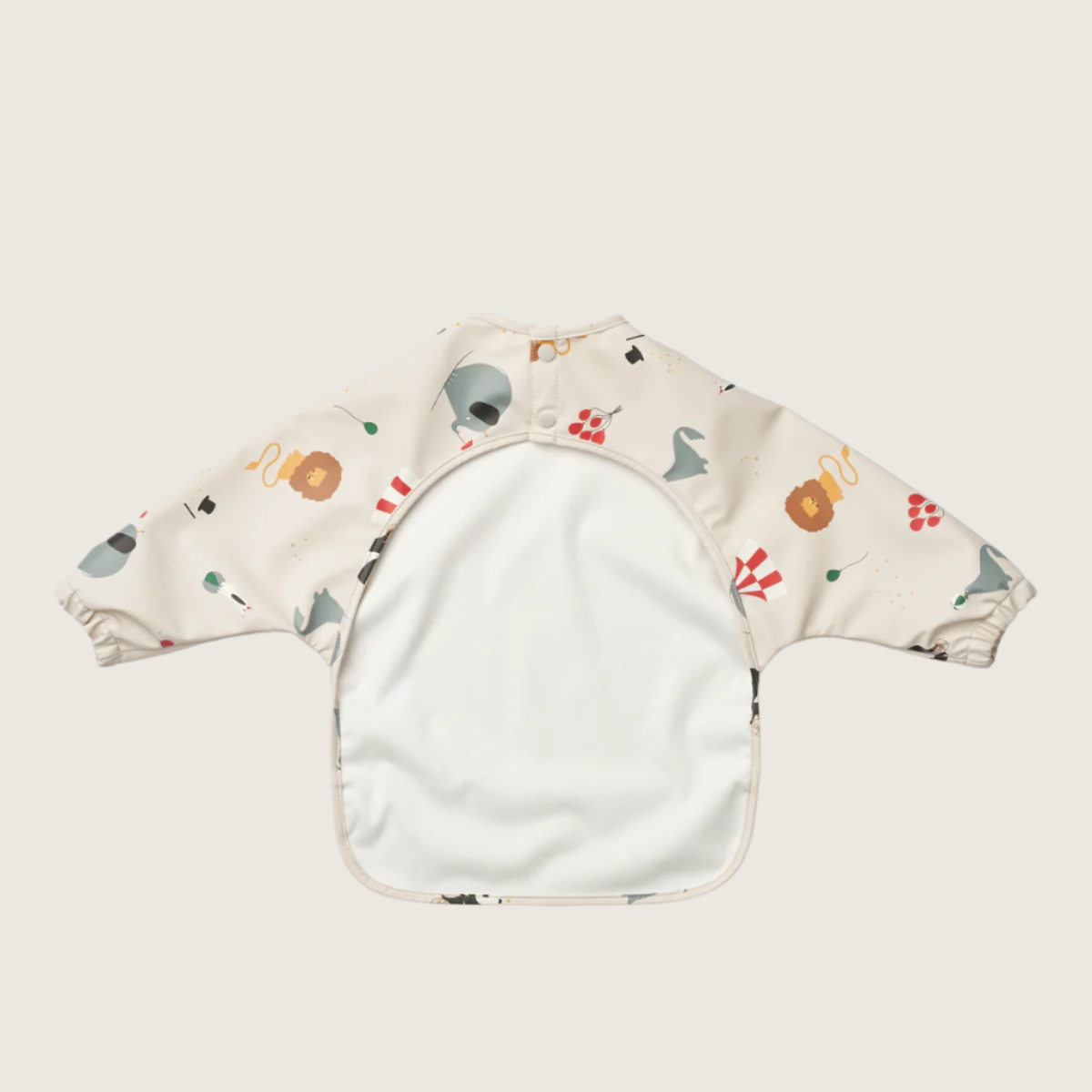 Liewood Merle Printed Cape Bib - Circus / Sandy