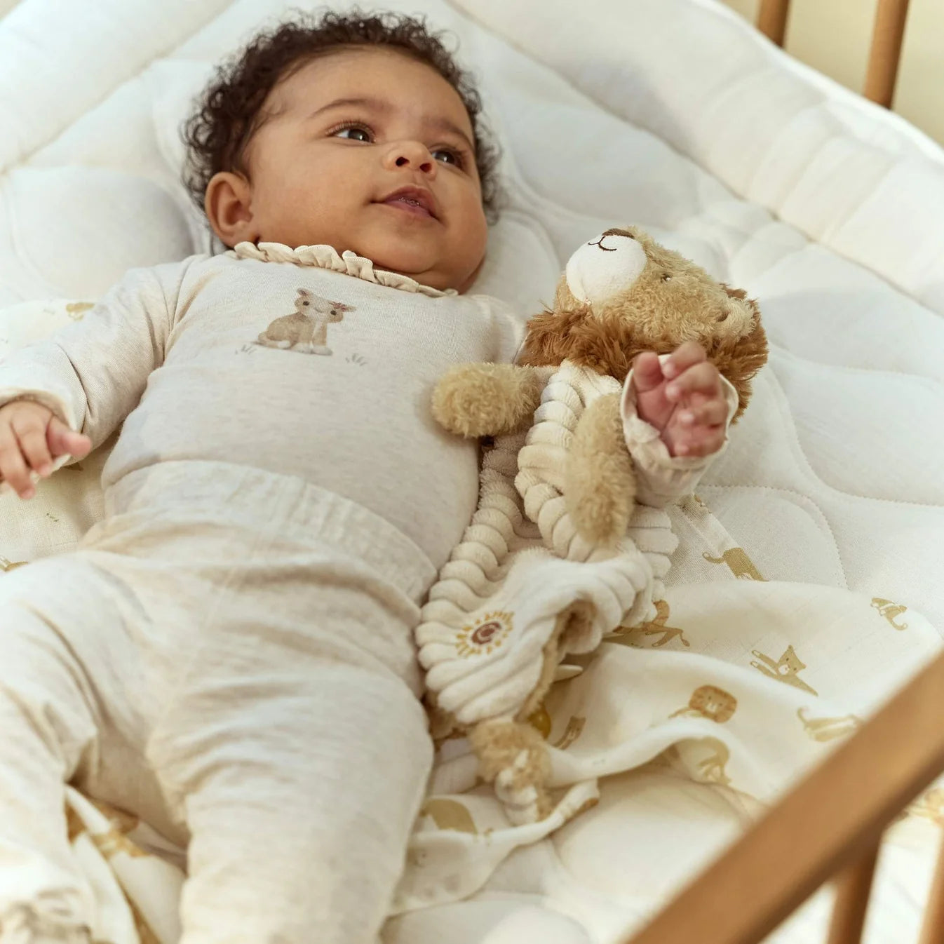 Little Dutch Lion Cuddle Cloth - Safari Friends
