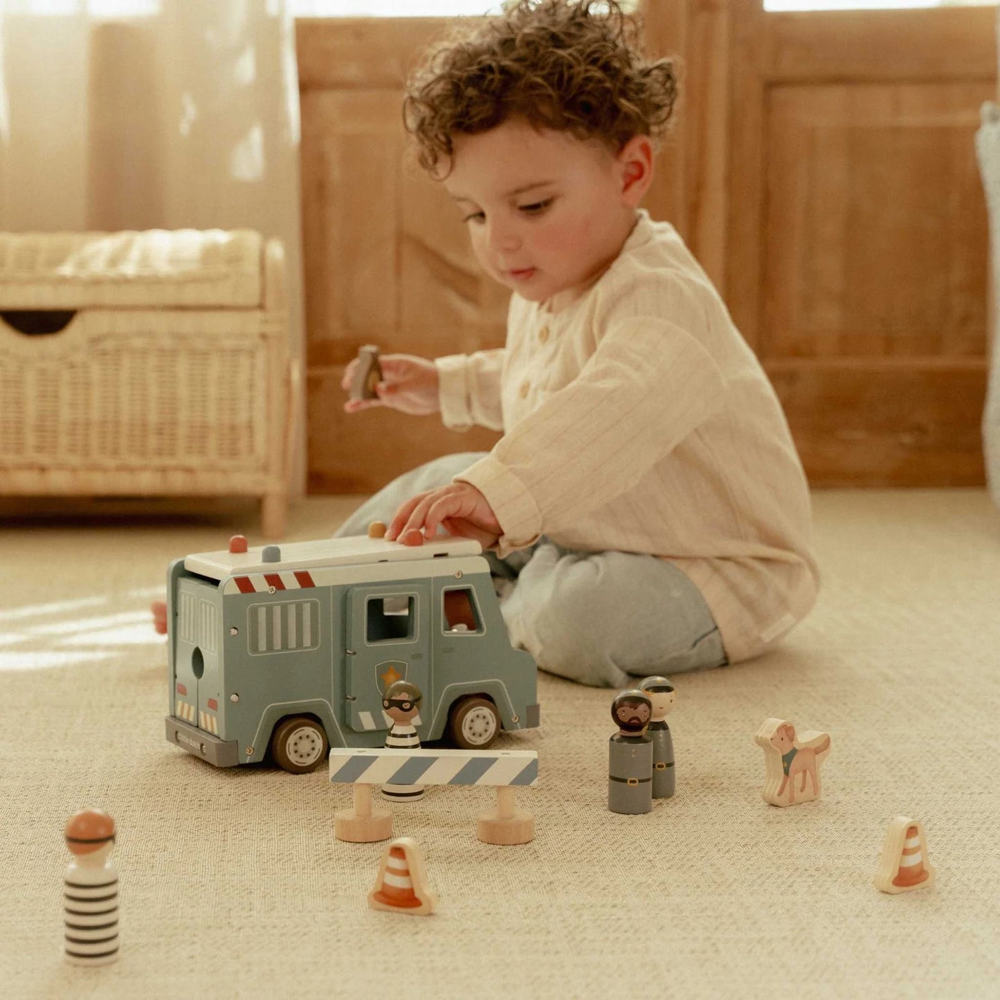 Little Dutch - Police Van Set