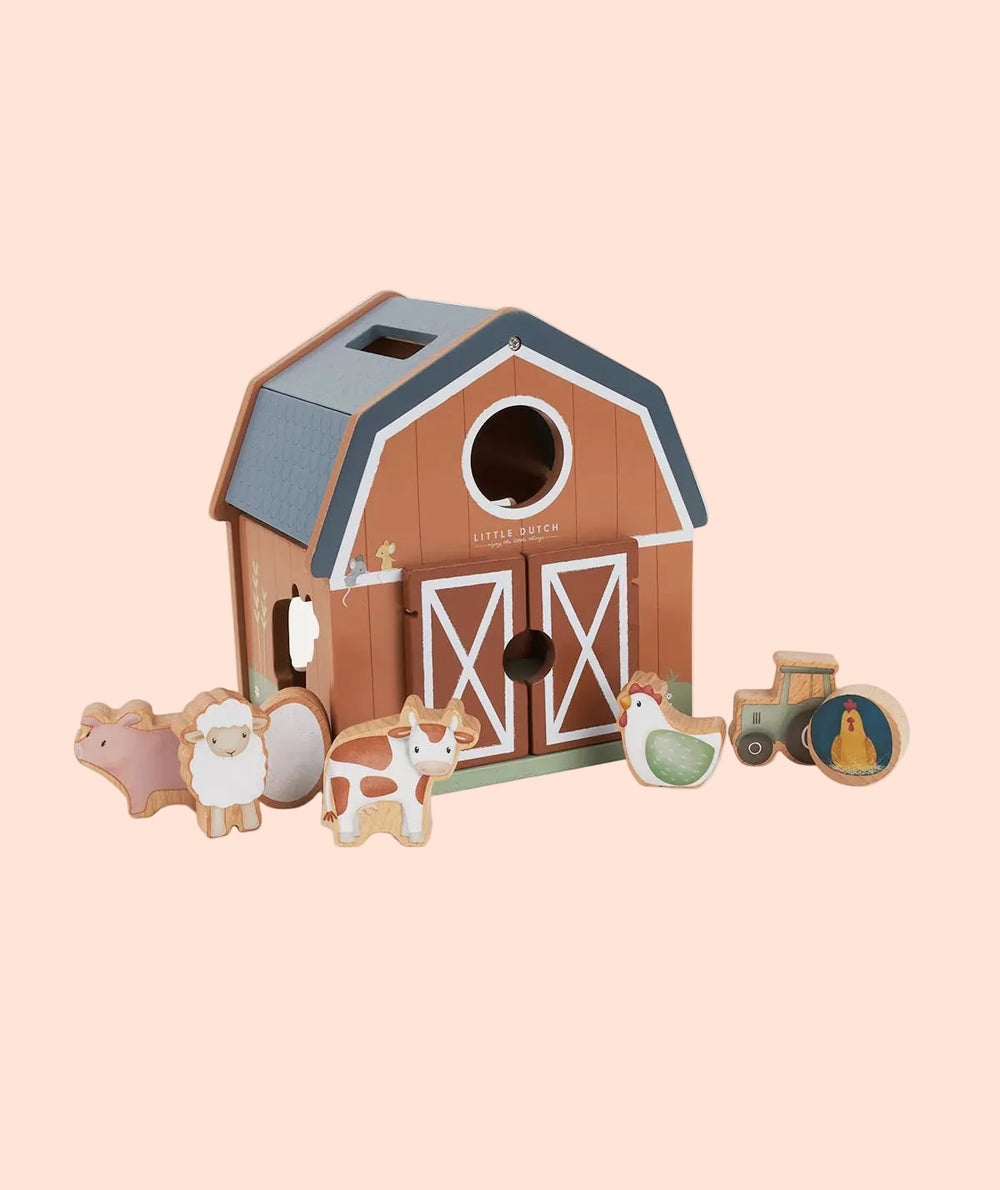 Little Dutch Shape Sorter - Little Farm