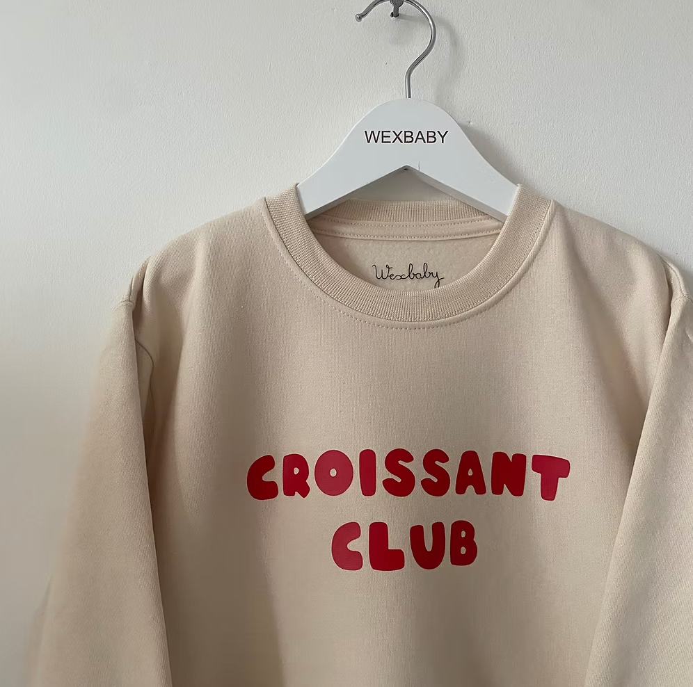 Croissant Club -  Sweater