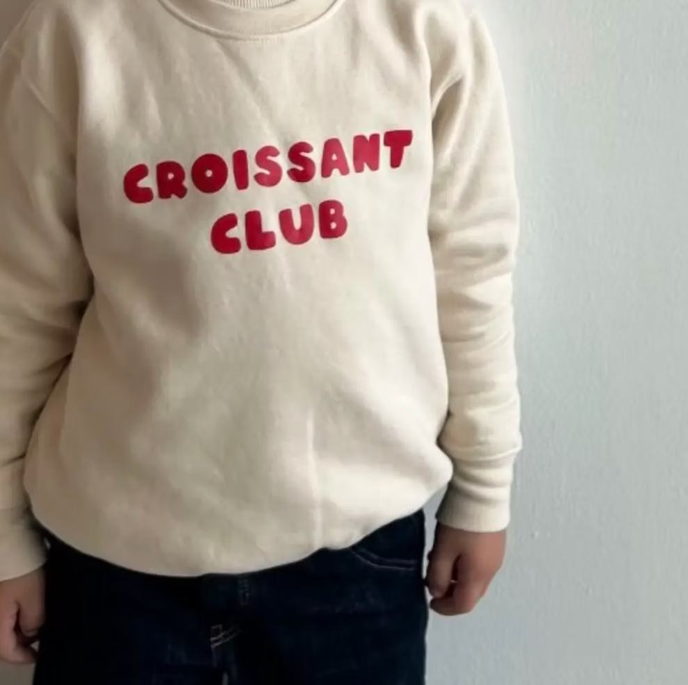 Croissant Club -  Sweater